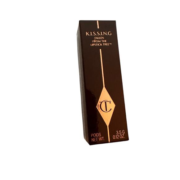 Charlotte Tilbury K.I.S.S.I.N.G Fallen From Lipstick Tree "Night Crimson" NEW - Picture 3 of 7
